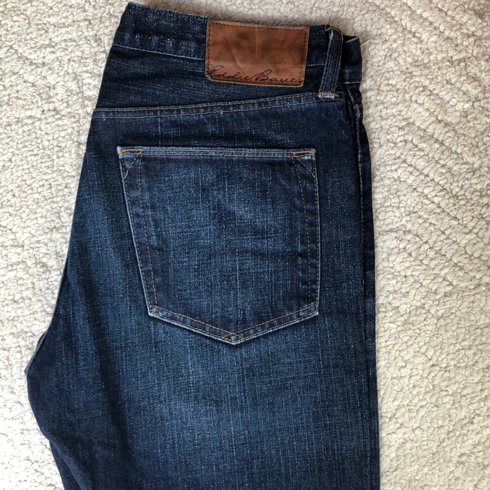Eddie Bauer NEW Mens straight fit jeans 32x32